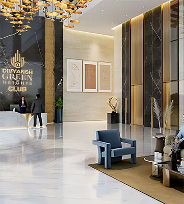 Triple Height Lobby